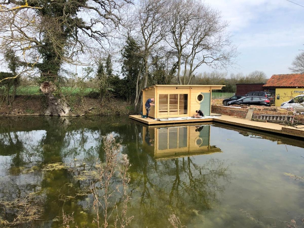 Lower Farm Lodge Stowmarket Exteriör bild